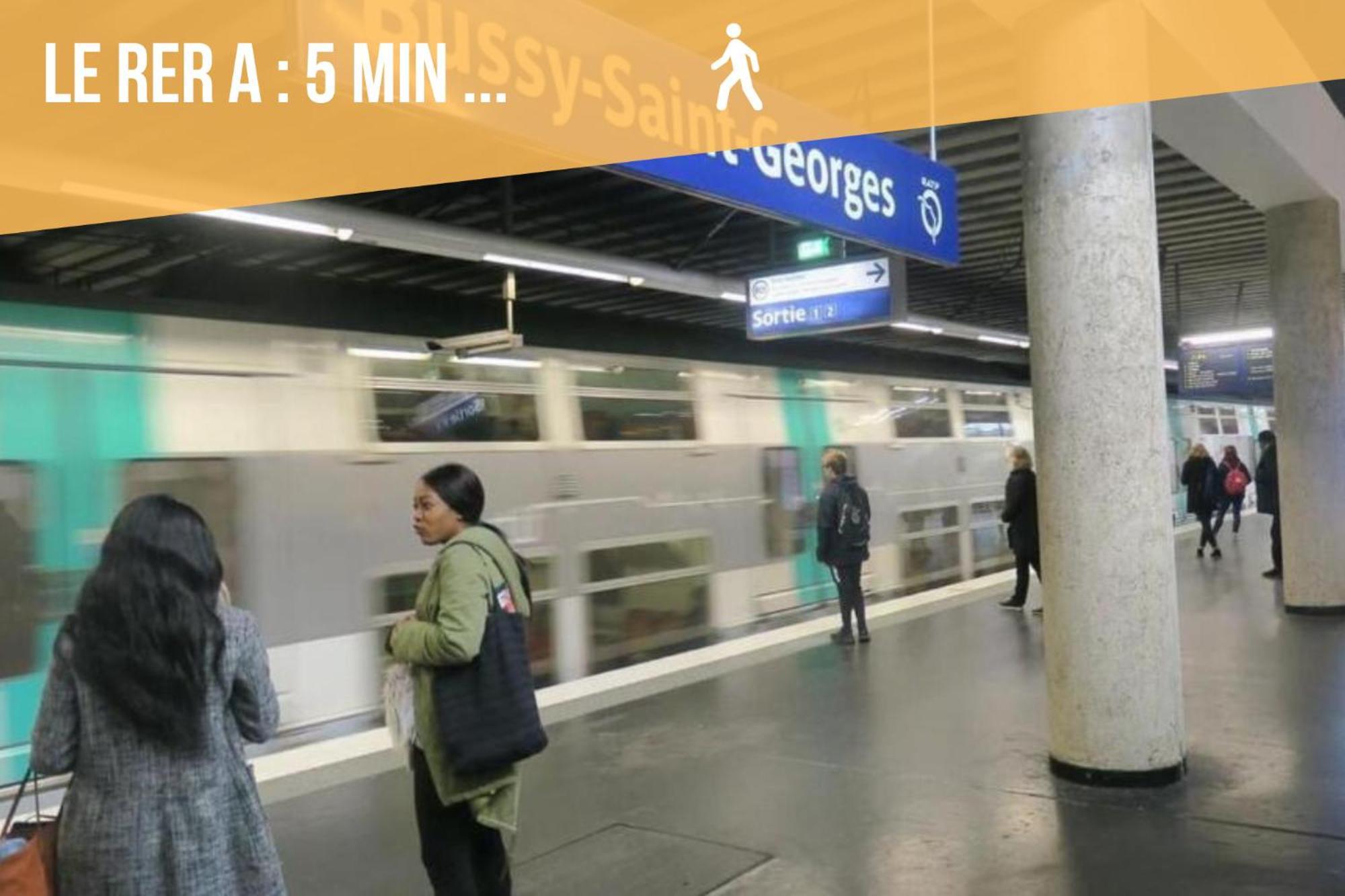 6Personne,10Mn De Disney,30Mn De Paris,Parking Bussy-Saint-Georges Eksteriør billede